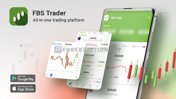 Người dùng có thể tải trực tiếp FBS Trader tại Google Play hoặc App Store