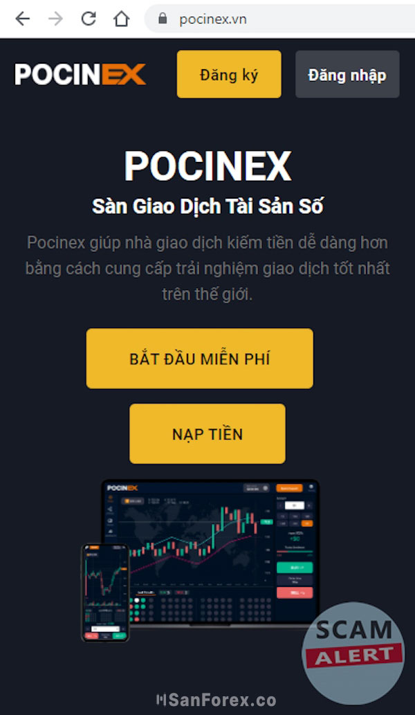 Pocinex có dấu hiệu đa cấp, dùng tiền của người đến sau trả cho người tham gia trước